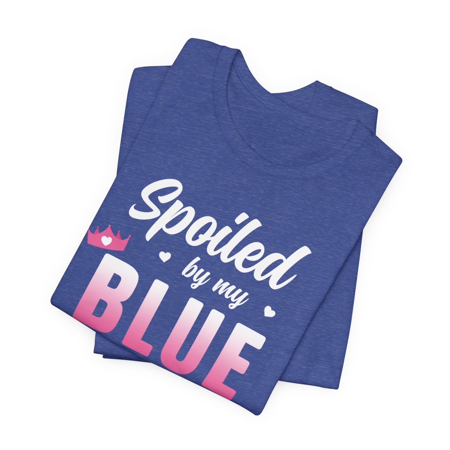 Blue Collar Tee — Pink Gradient Graphic Workwear T-Shirt