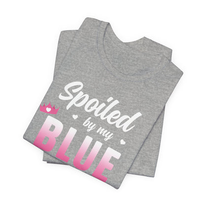 Blue Collar Tee — Pink Gradient Graphic Workwear T-Shirt