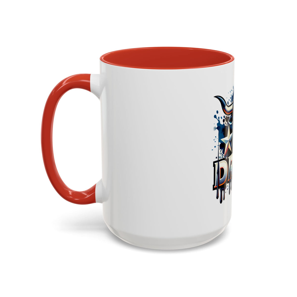 Drill Texas Bull Accent Coffee Mug – Oilfield Patriot 11/15oz
