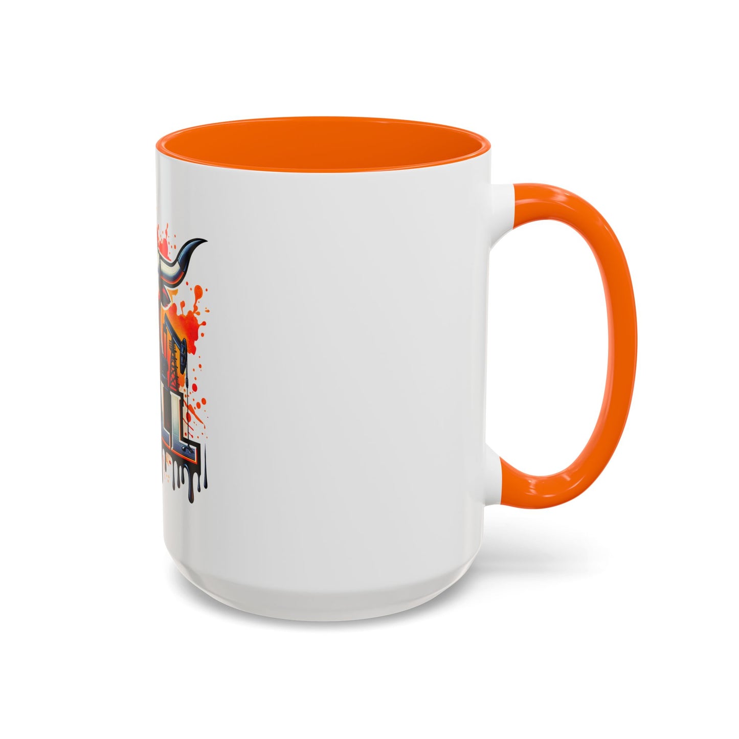 Drill Texas Bull Accent Coffee Mug – Oilfield Patriot 11/15oz