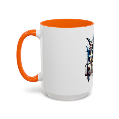 Drill Texas Bull Accent Coffee Mug – Oilfield Patriot 11/15oz