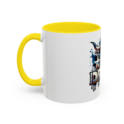 Drill Texas Bull Accent Coffee Mug – Oilfield Patriot 11/15oz