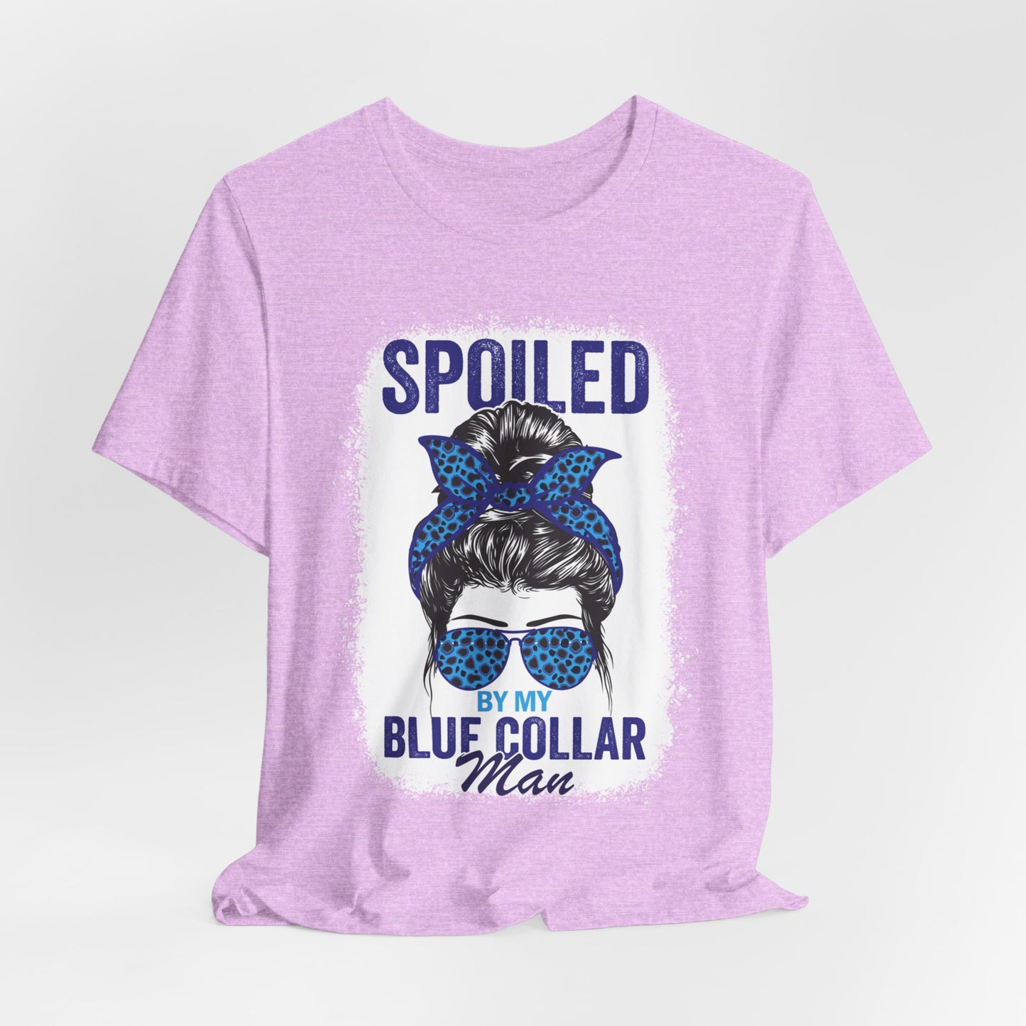 Spoiled by My Blue Collar Man T-Shirt