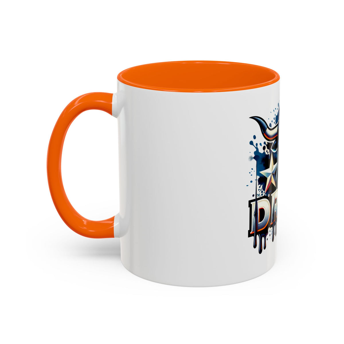 Drill Texas Bull Accent Coffee Mug – Oilfield Patriot 11/15oz