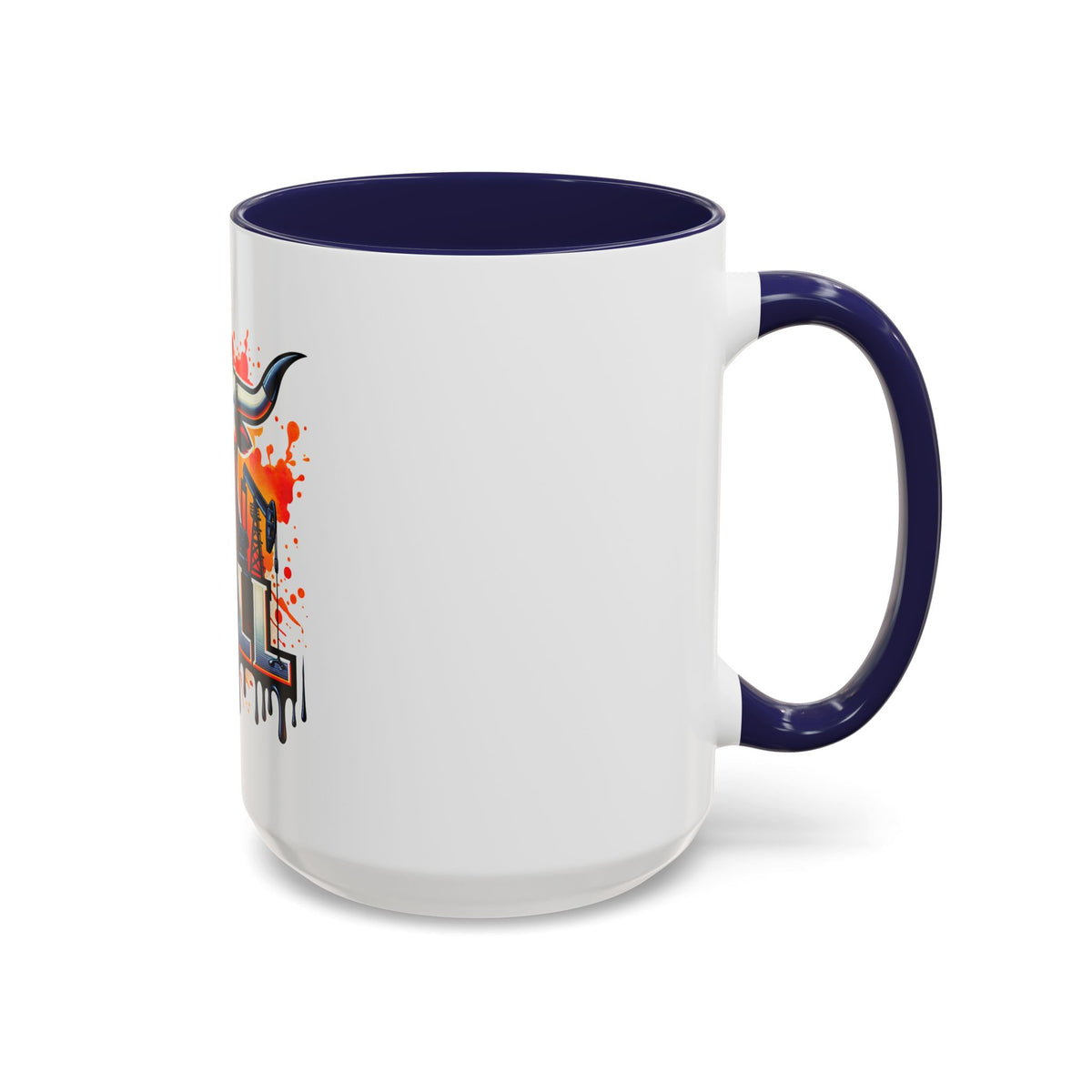 Drill Texas Bull Accent Coffee Mug – Oilfield Patriot 11/15oz