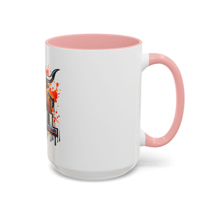 Drill Texas Bull Accent Coffee Mug – Oilfield Patriot 11/15oz