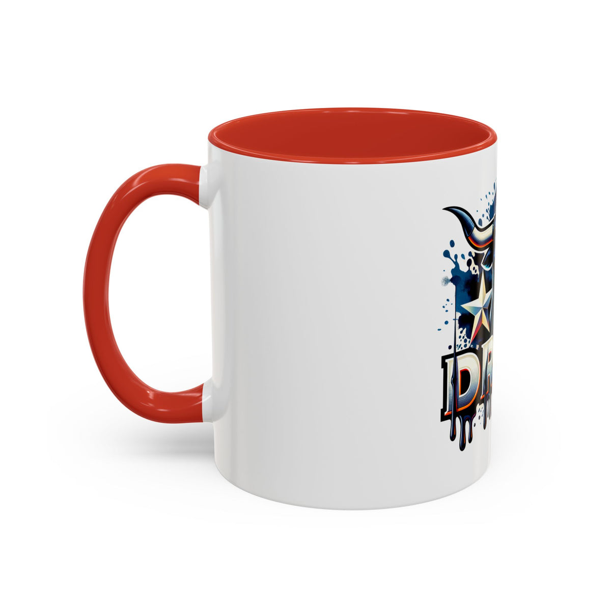 Drill Texas Bull Accent Coffee Mug – Oilfield Patriot 11/15oz