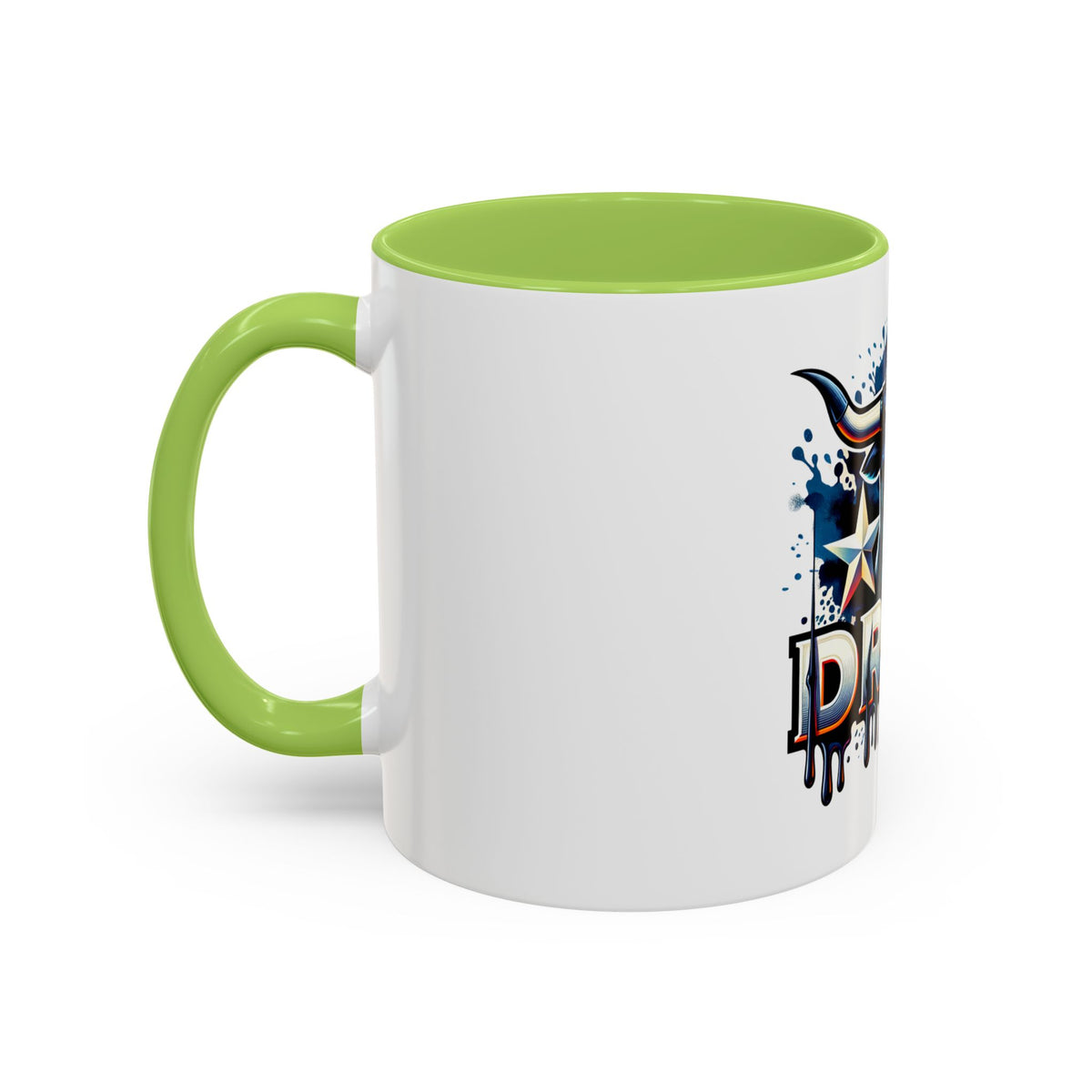 Drill Texas Bull Accent Coffee Mug – Oilfield Patriot 11/15oz