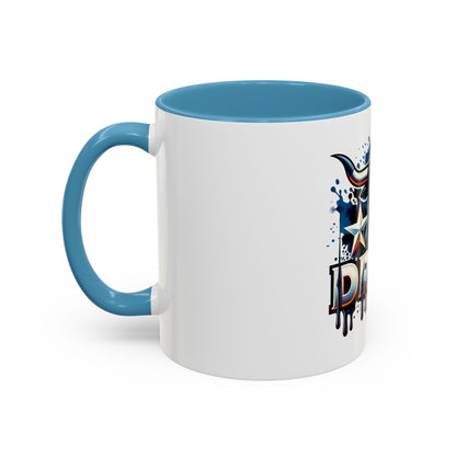 Drill Texas Bull Accent Coffee Mug – Oilfield Patriot 11/15oz