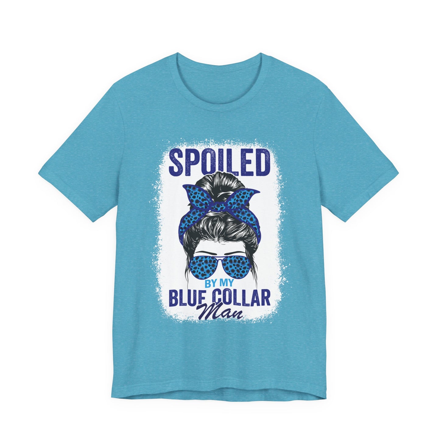 Spoiled by My Blue Collar Man T-Shirt