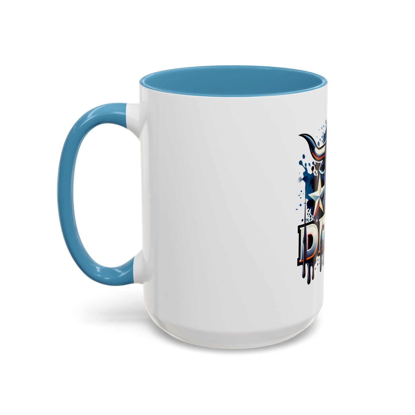 Drill Texas Bull Accent Coffee Mug – Oilfield Patriot 11/15oz