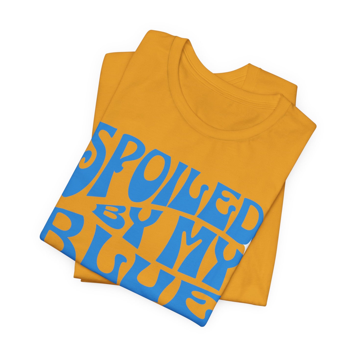 Spoiled by My Blue Collar Man T-Shirt