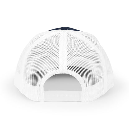 Trucker Cap — 'Drill' American Flag Skull Snapback