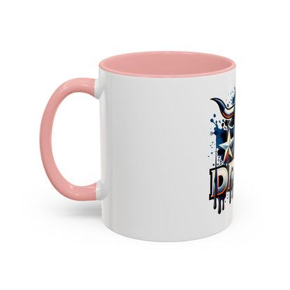 Drill Texas Bull Accent Coffee Mug – Oilfield Patriot 11/15oz