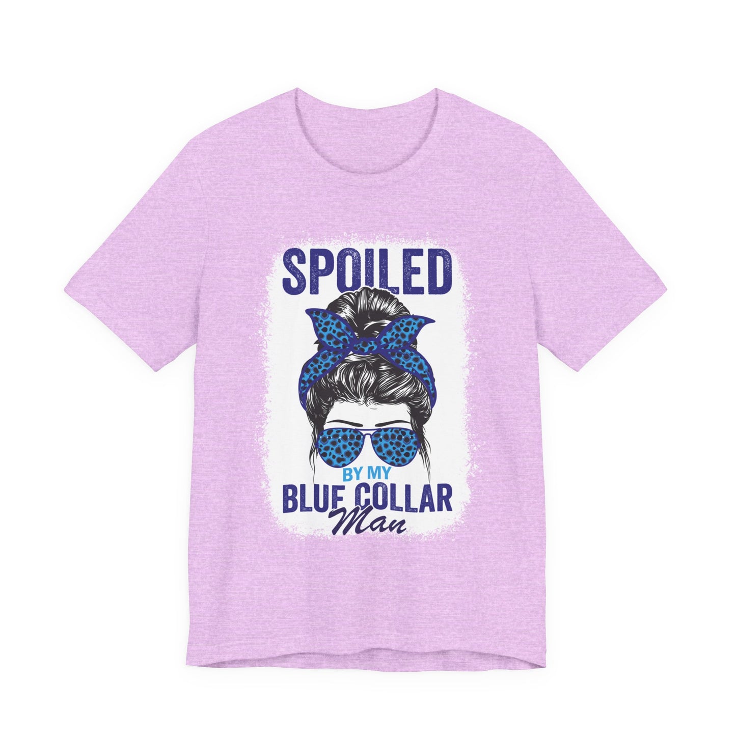 Spoiled by My Blue Collar Man T-Shirt