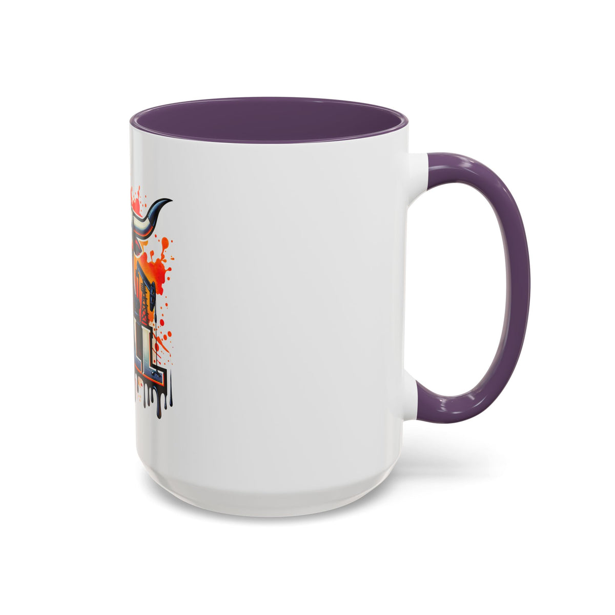 Drill Texas Bull Accent Coffee Mug – Oilfield Patriot 11/15oz