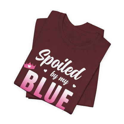 Blue Collar Tee — Pink Gradient Graphic Workwear T-Shirt